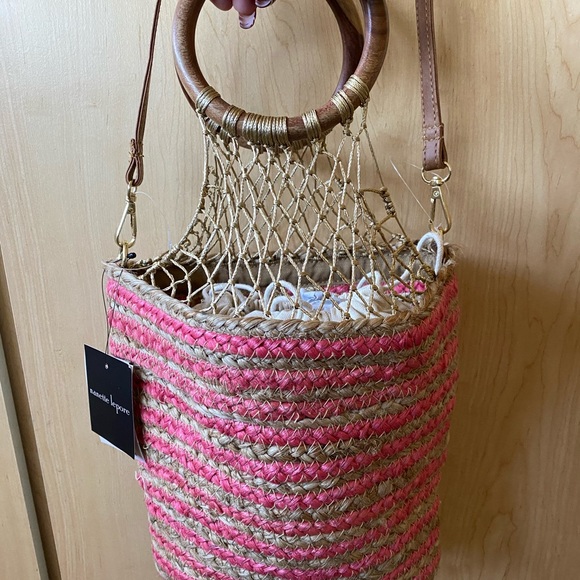 Nanette Lepore Clemintine Jute Bucket Bag - Picture 4 of 10